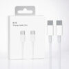 cable tipo c a tipo c para apple, 1 mt