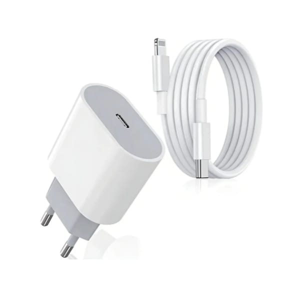 Cargador 20W para APPLE con cable C a LIGHTNING