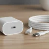 cargador 20w para apple con cable c a lightning